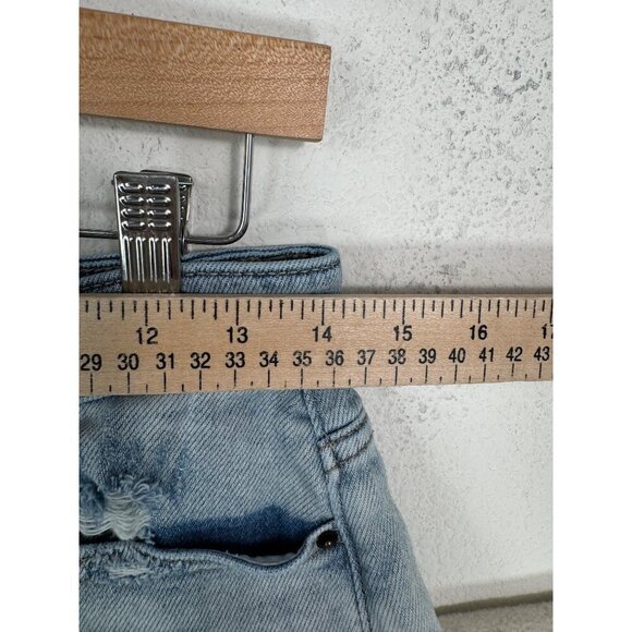 Buckle BKE Payton boho distressed low rise denim shorts sz 25 - Picture 4 of 8